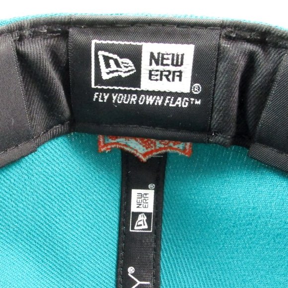 New Era Miami Dolphins NFL Embroidered Green Ball Cap Hat, Size 7-1/4 - Picture 4 of 6